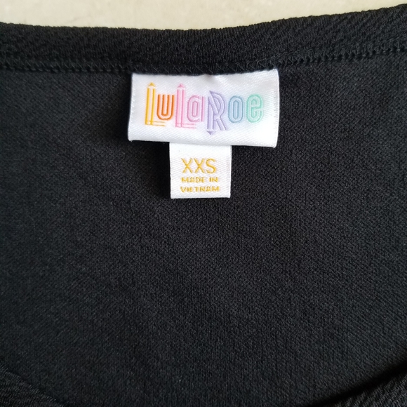 LuLaRoe Black Nicole Dress - Picture 4 of 6